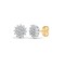 9E034 | 9ct White Gold Diamond Earrings
