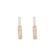 9E213 | 9ct Yellow & White Gold 0.28ct Diamond Earrings