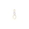 9E225 | 9ct Yellow Gold 0.10ct Diamond Drop Earrings