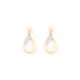 9E226 | 9ct Yellow Gold 0.04ct Diamond Drop Earrings