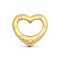 9H032 | 9ct Yellow Gold Diamond Heart Pendant