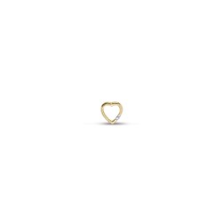 9P078 | 9ct Yellow Gold Diamond Heart Pendant