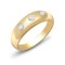 9R010 | 9ct Yellow Gold Diamond 3 Stone Trilogy Ring