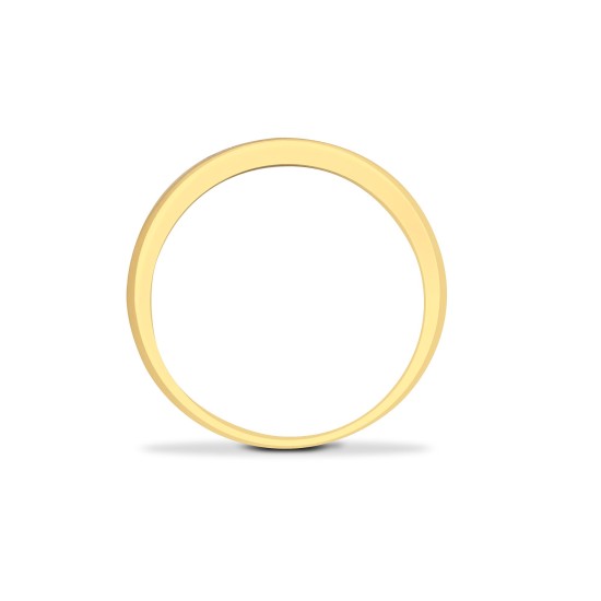 9R027 | 9ct Yellow Gold Diamond Half Eternity Ring
