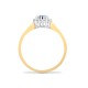 9R401 | 9ct Yellow Gold Diamond And Sapphire Ring