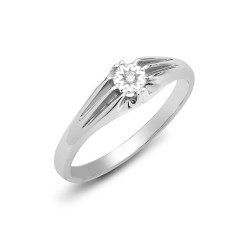 9R507-P | 9ct White Gold Gents Diamond Ring