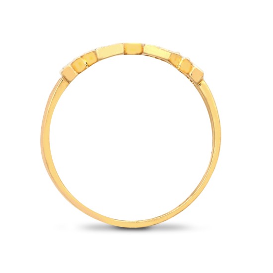 9R536 | 9ct Yellow Gold Diamond 'Mum' Ring