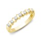 9R640 | 9ct Yellow 40pts Bar Set Ring