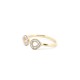 9R671 | 9ct Yellow 0.06ct Natural Diamond Ring