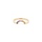 9R675 | 9ct Yellow 0.15ct Rainbow Saph Ring