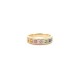 9R678 | 9ct Yellow 0.25ct Dia, 0.62ct Rainbow Saph Ring