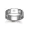 9W030-7 | 9ct Gold White Diamond Rubover set Wedding Ring