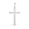 9X086 | 9ct White Gold Natural Diamond Cross