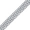 ABB165B-8.5 | 925 Silver CZ Set Watch Bracelet