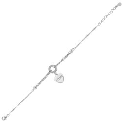 ABB172 | 925 Siver Heart bracelet