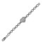 ABB181 | 925 Silver CZ Heart Belcher Bracelet