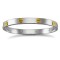 ABG010 | JN Jewellery 925 Silver Rhodium Plated Bangle With 9ct Screws - Ladies