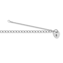 ACB009 | 925 Sterling Silver Traditional British Charm Bracelet