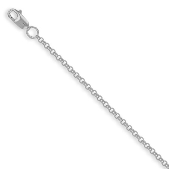 ACN002B-18 | 925 Sterling Silver Micro Belcher Necklace