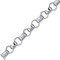 ACN002G-8.5 | 925 Silver Patterned & Plain Belcher 8.5" Bracelet
