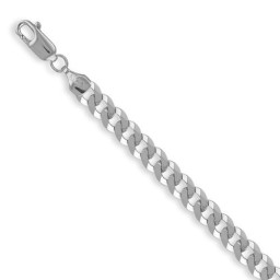 ACN006C-20 | 925 Sterling Silver Curb Chain Necklace