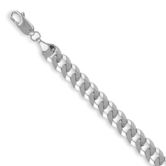 ACN006D-G | 925 Sterling Silver Curb Chain Bracelet