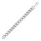 ACN006L-26 | JN Jewellery 925 Silver Diamond Cut Flat Curb 13.7mm Gauge Chain
