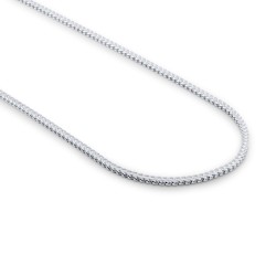 ACN022A-20 | JN Jewellery 925 Silver Square Franco 2.5mm Gauge Chain