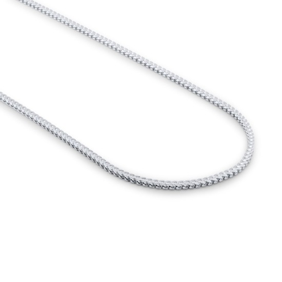 ACN022A-22 | JN Jewellery 925 Silver Square Franco 2.5mm Gauge Chain
