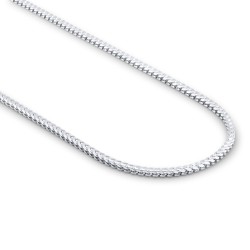 ACN022B-20 | JN Jewellery 925 Silver Square Franco 3.0mm Gauge Chain