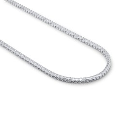 ACN022C-20 | JN Jewellery 925 Silver Square Franco 3.7mm Gauge Chain