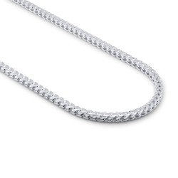ACN022D-20 | JN Jewellery 925 Silver Square Franco 4.4mm Gauge Chain