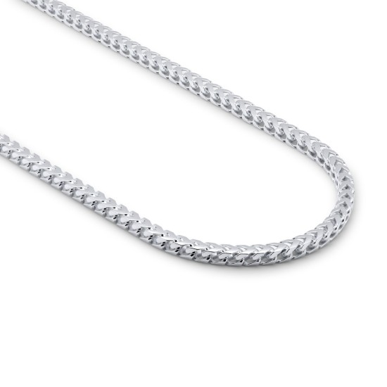 ACN022D-20 | JN Jewellery 925 Silver Square Franco 4.4mm Gauge Chain