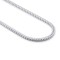 ACN022D-24 | JN Jewellery 925 Silver Square Franco 4.4mm Gauge Chain