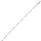 ACN043B-16 | JN Jewellery 925 Silver Paperclip Chain 3.8mm Gauge Chain