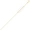 925 Silver Yellow Gold Plated Rolo Extender Chain