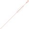 925 Silver Rose Gold Plated Rolo Extender Chain