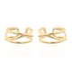 AEC001-GP | 925 Silver Ear Cuff 14ct Gold Plated