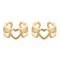 AEC002-GP | 925 Silver Ear Cuff 14ct Gold Plated