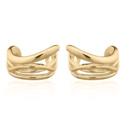 AEC004A | 925 Silver Ear Cuff 14ct Gold Plated