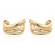 AEC004-GP | 925 Silver Ear Cuff 14ct Gold Plated