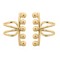 AEC005-GP | 925 Silver Ear Cuff 14ct Gold Plated