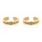 AEC006-GP | 925 Silver Ear Cuff 14ct Gold Plated