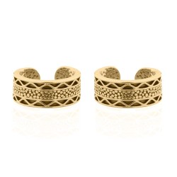 AEC013-GP | 925 Silver Ear Cuff 14ct Gold Plated