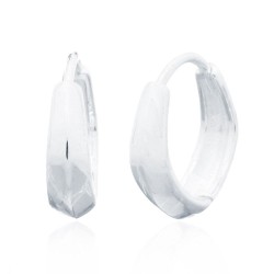 AER141 | 925 Silver Huggie Hoops