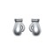 AES125 | 925 SilverBoxing Glove Stud Earrings