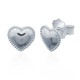 AES142 | 925 Silver Heart Stud Earrings