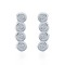 AES143 | 925 Silver Stud Earrings - CZ Set