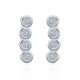 AES143 | 925 Silver Stud Earrings - CZ Set