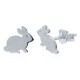 AES148 | 925 Silver Rabbit Stud Earrings